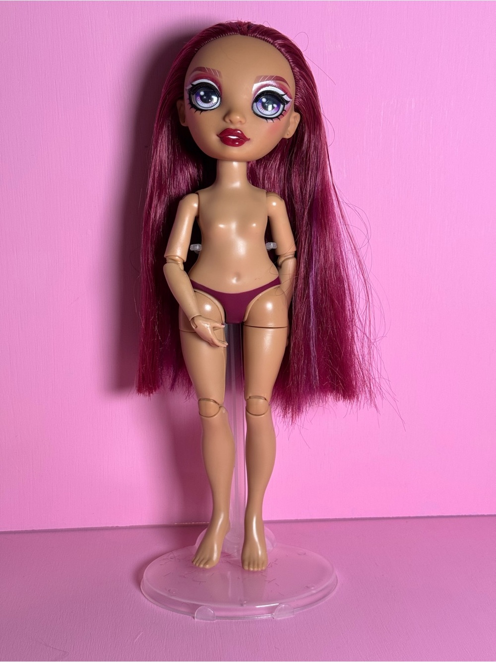 Rainbow high Fashion Doll with Burgundy Hair Mila Berrymore